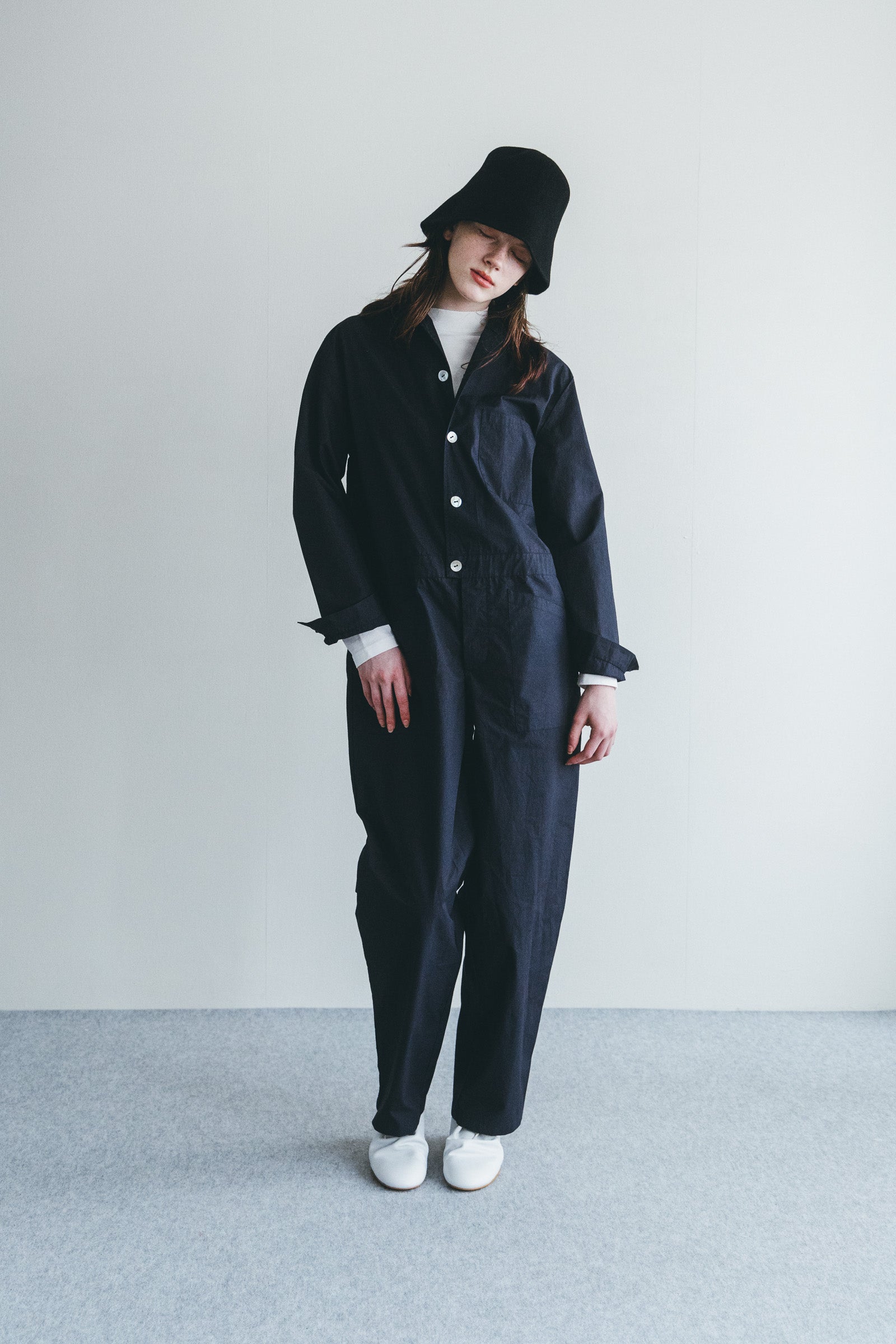 Yukuta Jumpsuit: Midnight