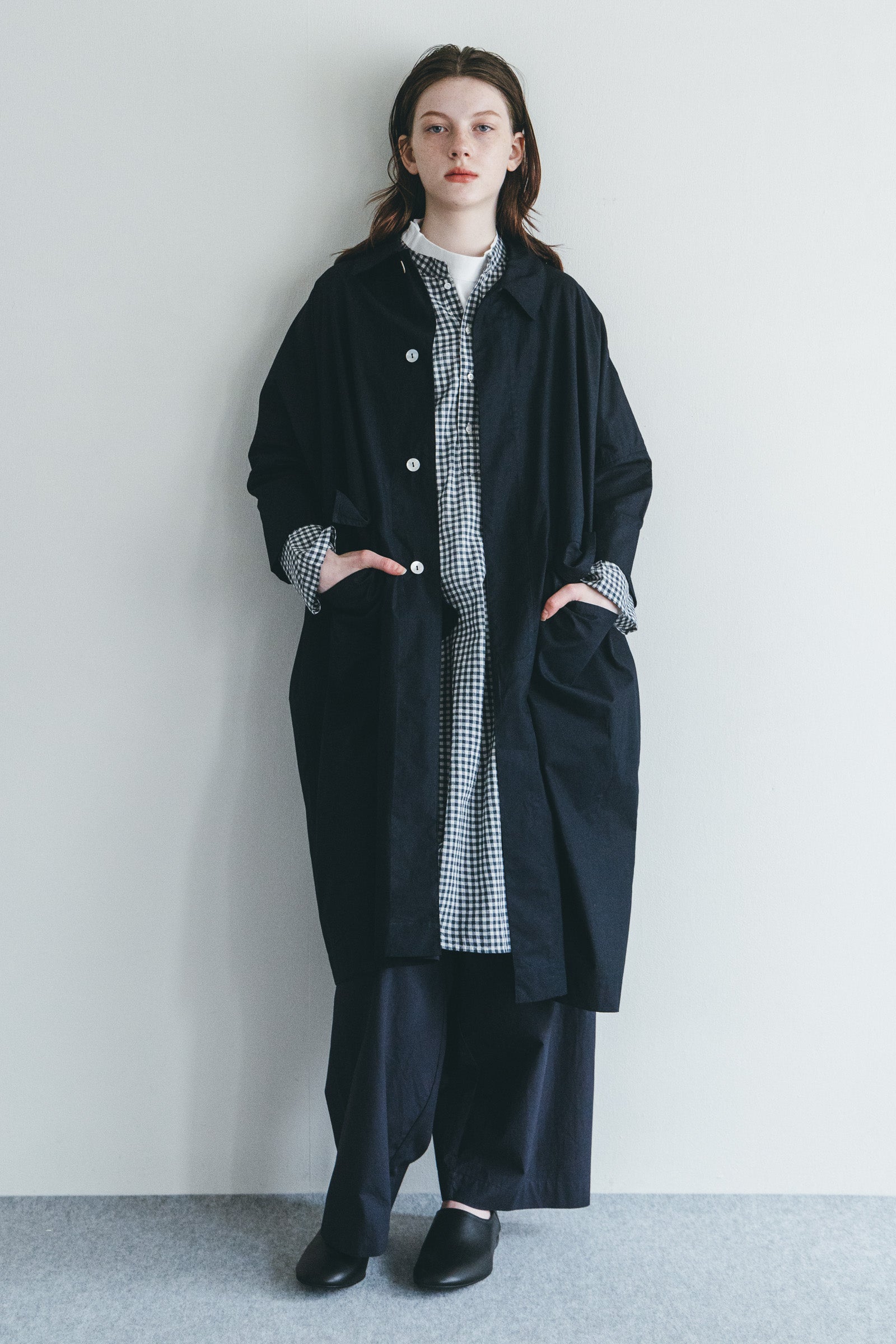 Pallavi Coat: Midnight